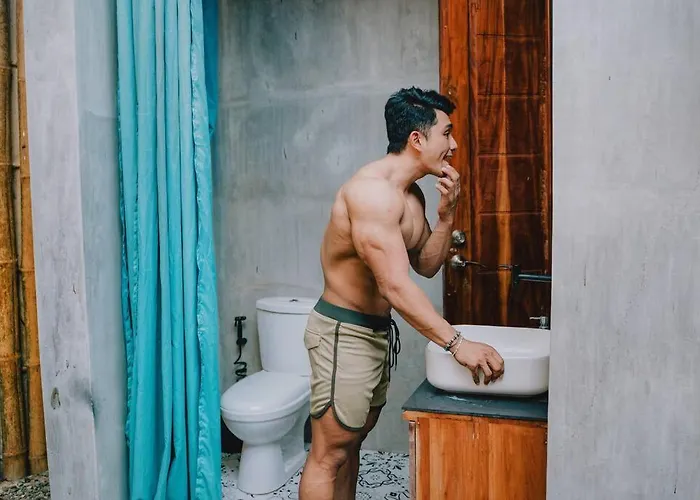 Beachfront With Private Pool On 1,5 Km Lambug Beach, Kawasan Falls 10 Min, Moalboal - The Verge Cebu * 배디안