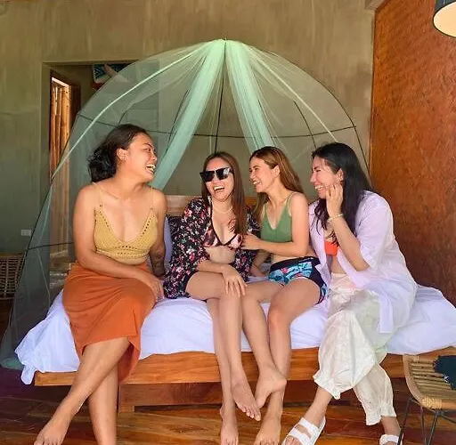 Beachfront With Private Pool On 1,5 Km Lambug Beach, Kawasan Falls 10 Min, Moalboal - The Verge Cebu