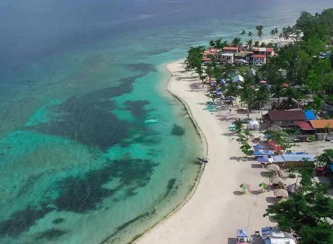 Beachfront With Private Pool On 1,5 Km Lambug Beach, Kawasan Falls 10 Min, Moalboal - The Verge Cebu *
