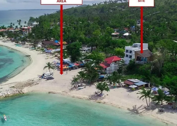 Beachfront With Private Pool On 1,5 Km Lambug Beach, Kawasan Falls 10 Min, Moalboal - The Verge Cebu *