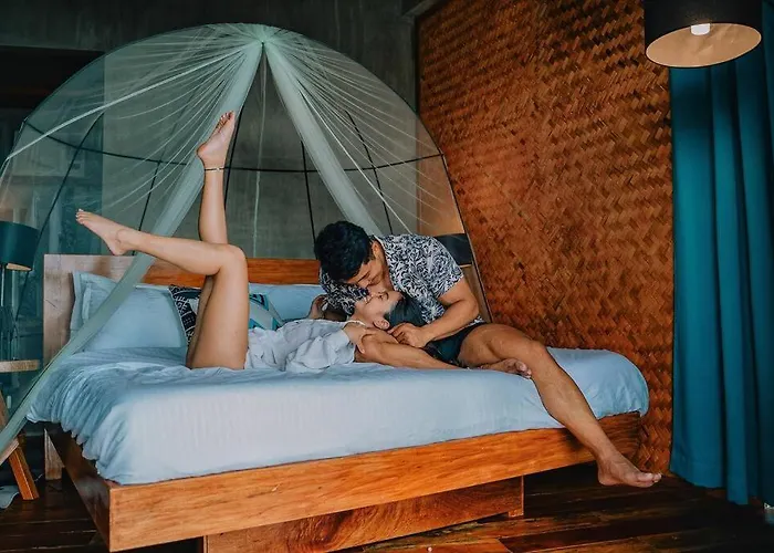 Beachfront With Private Pool On 1,5 Km Lambug Beach, Kawasan Falls 10 Min, Moalboal - The Verge Cebu 빌라 *