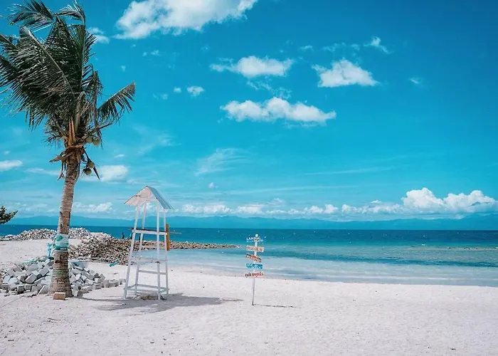 빌라 Beachfront With Private Pool On 1,5 Km Lambug Beach, Kawasan Falls 10 Min, Moalboal - The Verge Cebu