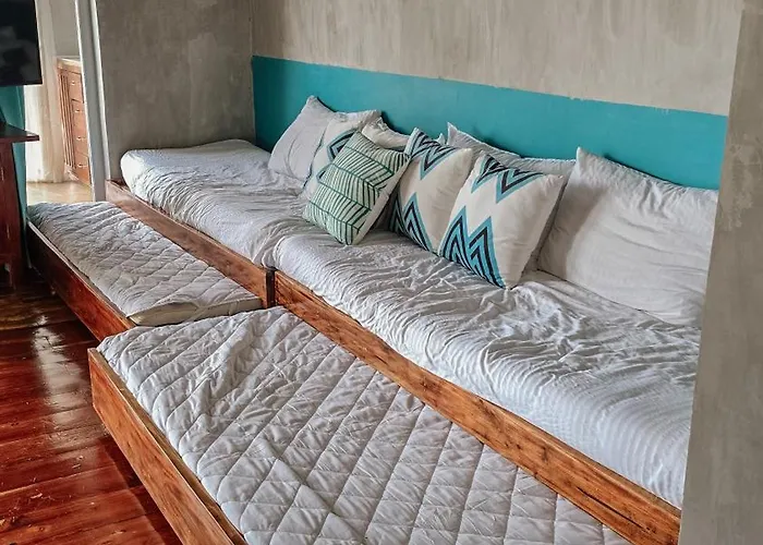 Beachfront With Private Pool On 1,5 Km Lambug Beach, Kawasan Falls 10 Min, Moalboal - The Verge Cebu 빌라
