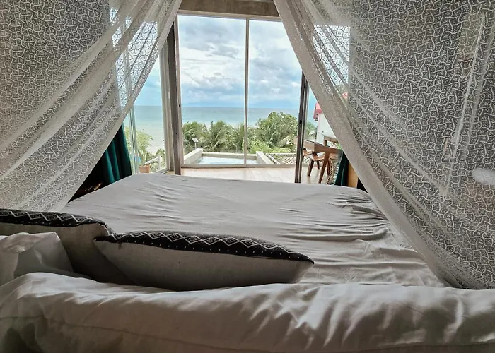Beachfront With Private Pool On 1,5 Km Lambug Beach, Kawasan Falls 10 Min, Moalboal - The Verge Cebu *