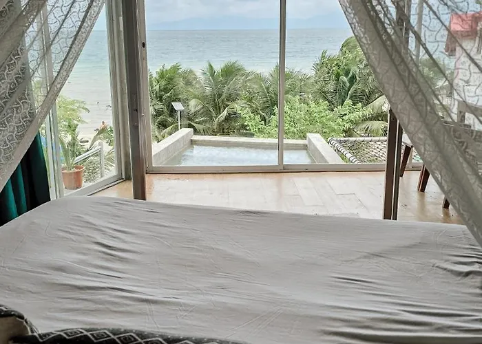 Beachfront With Private Pool On 1,5 Km Lambug Beach, Kawasan Falls 10 Min, Moalboal - The Verge Cebu *
